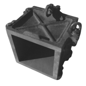 Cast iron concrete cube mould