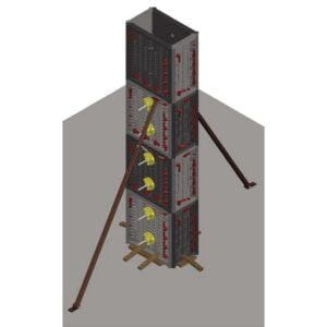 Πανέλο για Κολόνα τετράγωνη 40X40cm, 3μ ύψος