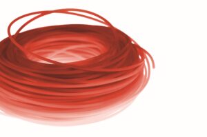 Στρογγυλή Πολύχρωμη Μεσινέζα Oregon -Κόκκινη-2,7 mm / 15 m