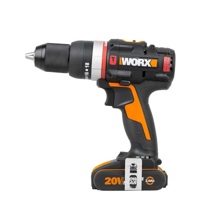 Worx Δραπανοκατσάβιδο Μπαταρίας Slammer WX-JCR 20V 2X2Ah